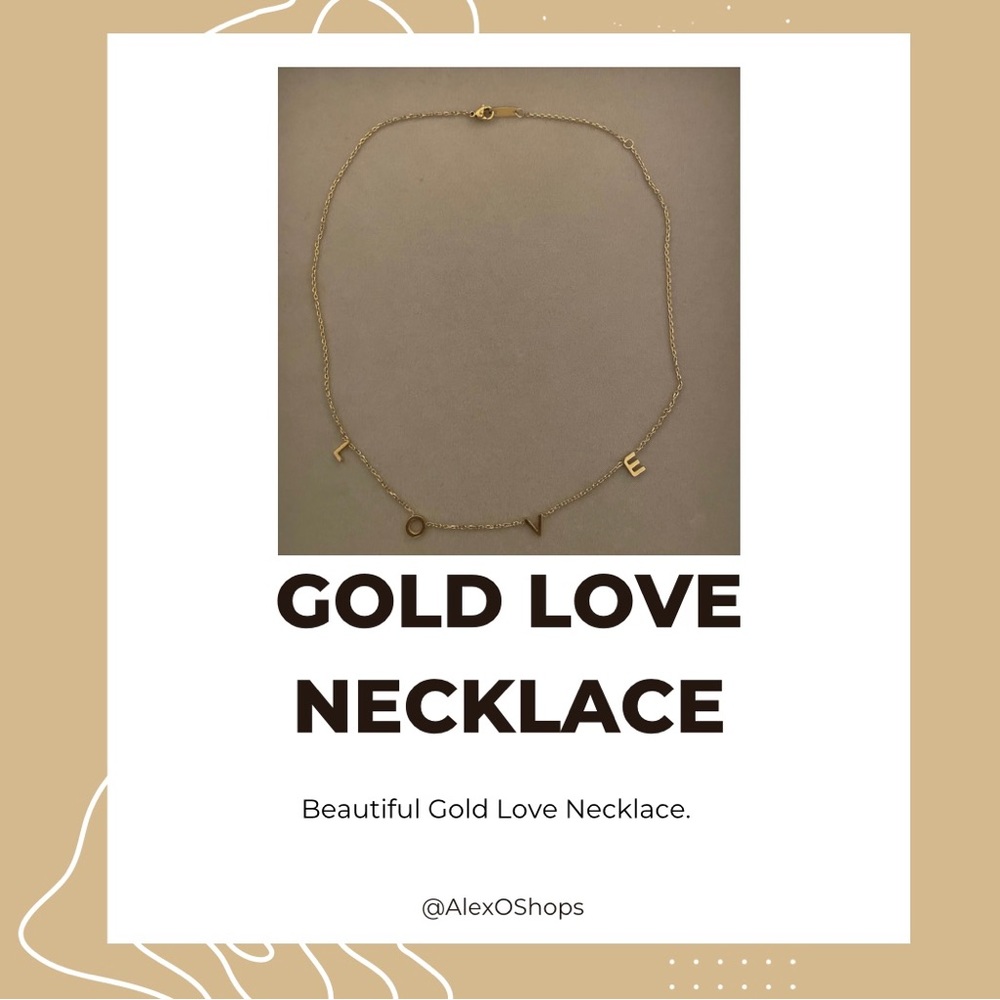 Gold Love Necklace